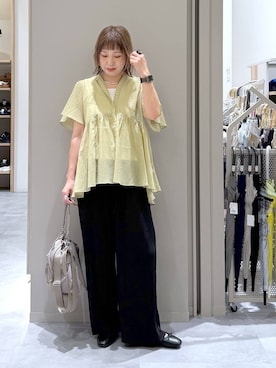 「GLOBAL WORK（グローバルワーク）のアイテム（アクセサリー）」を使った、kusuko1103さん（レディース・163cm）の夏コーディネート
