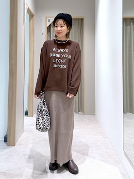 「アイテム（ワンピース/ドレス）」を使った、kusuko1103さん（レディース・163cm・40代）の冬コーディネート