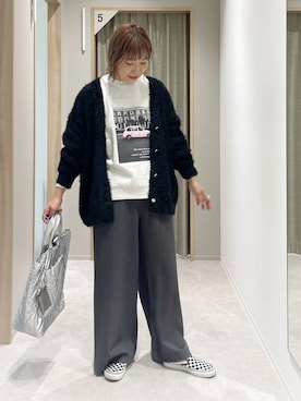 「GLOBAL WORK（グローバルワーク）のアイテム（バッグ）」を使った、kusuko1103さん（レディース・163cm）の秋コーディネート