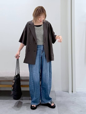 kusuko1103さん（レディース・163cm）の春コーディネート