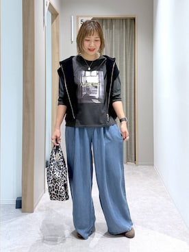 kusuko1103さん（レディース・163cm）の春コーディネート