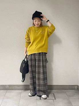 「アイテム（ハンドバッグ）」を使った、kusuko1103さん（レディース・163cm・40代）の秋コーディネート