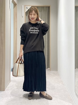 「アイテム（スカート）」を使った、kusuko1103さん（レディース・163cm・40代）の秋コーディネート