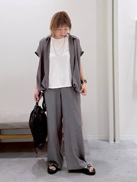 kusuko1103さん(レディース・163cm)の夏コーディネート
