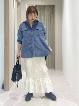 「アイテム（アクセサリー）」を使った、kusuko1103さん（レディース・163cm・40代）の秋コーディネート
