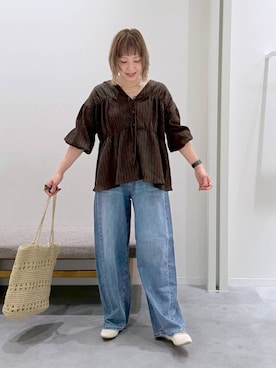 「GLOBAL WORK（グローバルワーク）のアイテム（シューズ）」を使った、kusuko1103さん（レディース・163cm）の春コーディネート