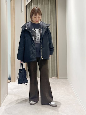 「アイテム（スウェット）」を使った、kusuko1103さん（レディース・163cm・40代）の秋コーディネート