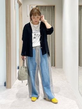 「アイテム（バッグ）」を使った、kusuko1103さん（レディース・163cm・40代）の夏コーディネート