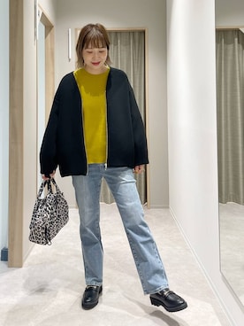 「アイテム（ブルゾン）」を使った、kusuko1103さん（レディース・163cm・40代）の秋コーディネート