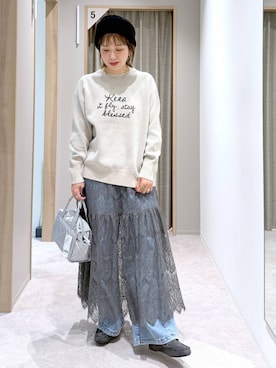 「アイテム（ワンピース/ドレス）」を使った、kusuko1103さん（レディース・163cm・40代）の冬コーディネート