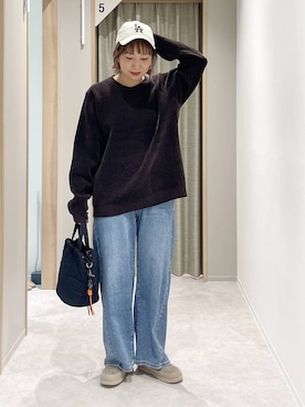 「アイテム（ハンドバッグ）」を使った、kusuko1103さん（レディース・163cm・40代）の秋コーディネート