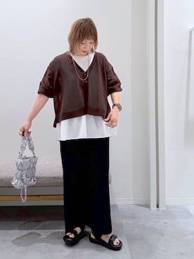 kusuko1103さん（レディース・163cm）の夏コーディネート