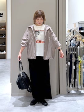 「GLOBAL WORK（グローバルワーク）のアイテム」を使った、kusuko1103さん（レディース・163cm）の夏コーディネート