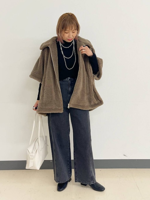 フワモコボアポンチョ/603322（ポンチョ）｜GLOBAL WORK（グローバル