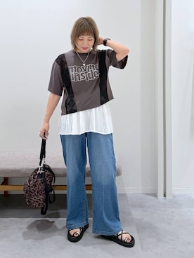 「GLOBAL WORK（グローバルワーク）のアイテム（アクセサリー）」を使った、kusuko1103さん（レディース・163cm）の夏コーディネート