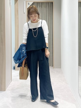 「アイテム（アクセサリー）」を使った、kusuko1103さん（レディース・163cm・40代）の秋コーディネート