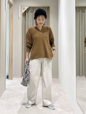 「アイテム（トートバッグ、その他）」を使った、kusuko1103さん（レディース・163cm）の秋コーディネート