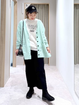 「アイテム（帽子）」を使った、kusuko1103さん（レディース・163cm・40代）の冬コーディネート