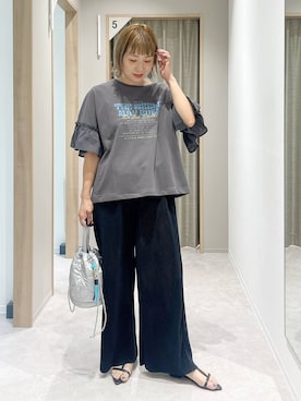 「アイテム（ハンドバッグ）」を使った、kusuko1103さん（レディース・163cm・40代）の夏コーディネート