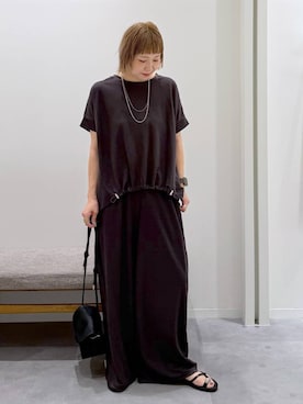 「GLOBAL WORK（グローバルワーク）のアイテム」を使った、kusuko1103さん（レディース・163cm）の夏コーディネート