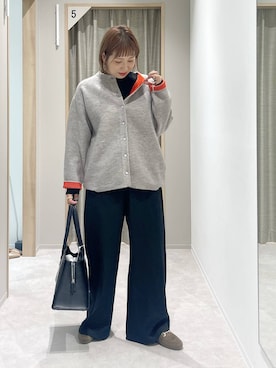 「アイテム（ローファー）」を使った、kusuko1103さん（レディース・163cm・40代）の秋コーディネート