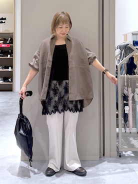 「GLOBAL WORK（グローバルワーク）のアイテム（スニーカー）」を使った、kusuko1103さん（レディース・163cm）の秋コーディネート