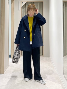 「アイテム（スウェット）」を使った、kusuko1103さん（レディース・163cm・40代）の秋コーディネート