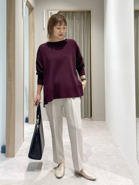 「アイテム（その他シューズ）」を使った、kusuko1103さん（レディース・163cm・40代）の秋コーディネート