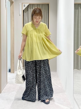 「アイテム（タンクトップ）」を使った、kusuko1103さん（レディース・163cm・40代）の夏コーディネート