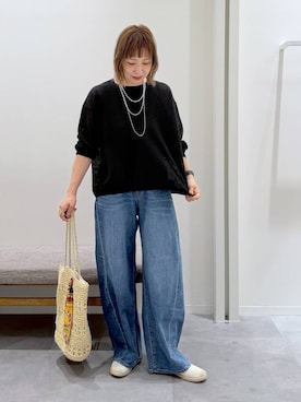 「GLOBAL WORK（グローバルワーク）のアイテム（シューズ）」を使った、kusuko1103さん（レディース・163cm）の春コーディネート