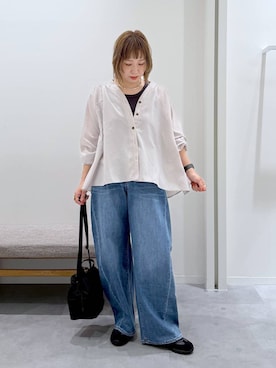 「GLOBAL WORK（グローバルワーク）のアイテム（シューズ）」を使った、kusuko1103さん（レディース・163cm）の春コーディネート