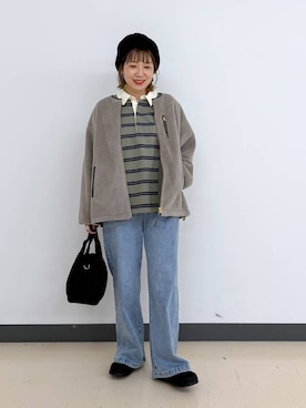 「アイテム（その他シューズ）」を使った、kusuko1103さん（レディース・163cm・40代）の冬コーディネート