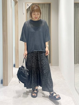 「アイテム（キャミソール）」を使った、kusuko1103さん（レディース・163cm・40代）の夏コーディネート