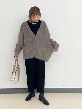 「アイテム（ショルダーバッグ）」を使った、kusuko1103さん（レディース・163cm・40代）の秋コーディネート