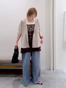 kusuko1103さん(レディース・163cm)の夏コーディネート