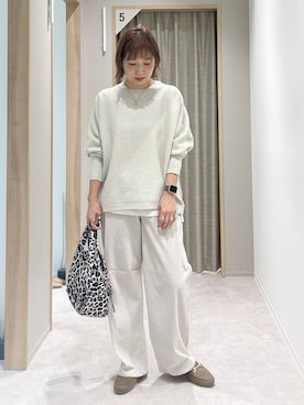 「アイテム（ローファー）」を使った、kusuko1103さん（レディース・163cm・40代）の秋コーディネート