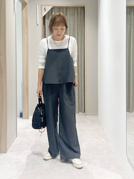 「アイテム（ハンドバッグ）」を使った、kusuko1103さん（レディース・163cm・40代）の夏コーディネート