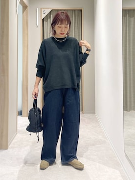 「アイテム（ハンドバッグ）」を使った、kusuko1103さん（レディース・163cm・40代）の秋コーディネート