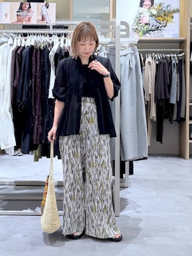 「アイテム（タンクトップ）」を使った、kusuko1103さん（レディース・163cm・40代）の春コーディネート