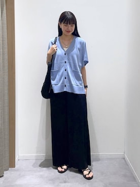 「GLOBAL WORK（グローバルワーク）のアイテム（アクセサリー）」を使った、ニカさん（レディース・164cm）の夏コーディネート