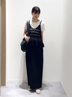 「GLOBAL WORK（グローバルワーク）のアイテム」を使った、ニカさん（レディース・164cm）の夏コーディネート