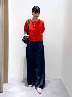 「GLOBAL WORK（グローバルワーク）のアイテム」を使った、ニカさん（レディース・164cm）の夏コーディネート