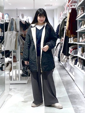 「アイテム（ハンドバッグ）」を使った、ニカさん（レディース・164cm・20代）の冬コーディネート