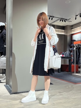「春服デビュー宣言」｜「アイテム（ナイロンジャケット）」を使った、HIROさん（レディース・150cm）の春コーディネート