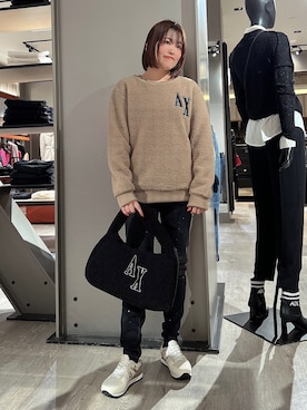 「モコモコ素材」｜HIROさん（レディース・150cm）の秋コーディネート