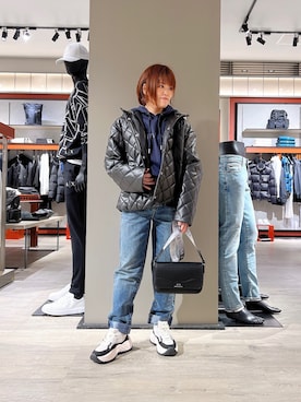 「ラフスタイル」｜「アイテム（ブルゾン）」を使った、HIROさん（レディース・150cm）の秋コーディネート