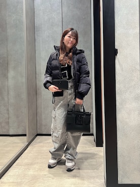 「アイテム（財布）」を使った、HIROさん（レディース・150cm）の冬コーディネート