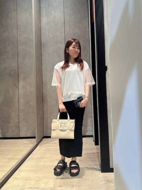 A|X アルマーニ エクスチェンジ】AXロゴ ミニウォレット（コイン