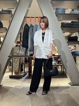 「かっちりスタイル」｜HIROさん（レディース・150cm）の夏コーディネート