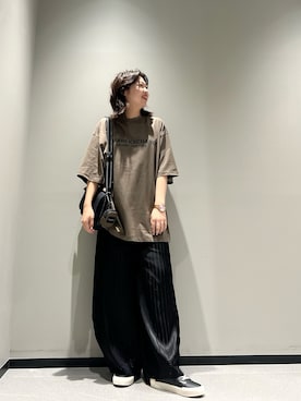 「ARMANI EXCHANGE（アルマーニエクスチェンジ）のアイテム（財布/小物）」を使った、Mazurun☺︎さん（レディース・160cm）の夏コーディネート